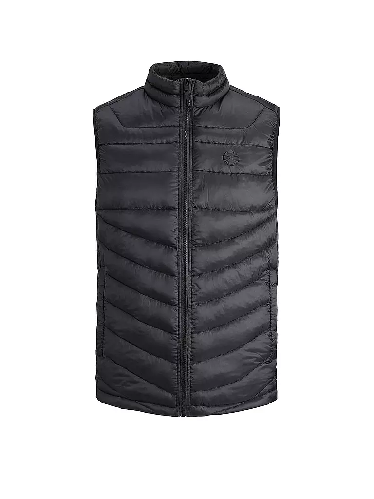 JACK & JONES | Steppgilet JJEHERO | schwarz