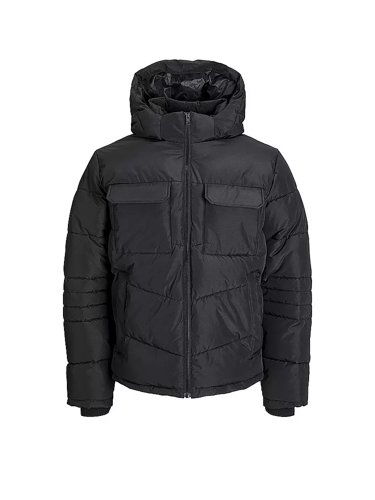 JACK & JONES | Steppjacke JJBUILD | schwarz