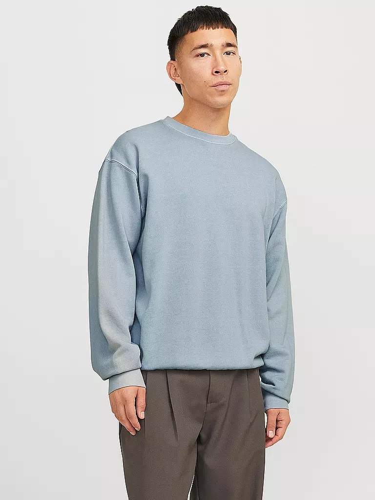 JACK & JONES | Sweater JJECHARGE | hellblau