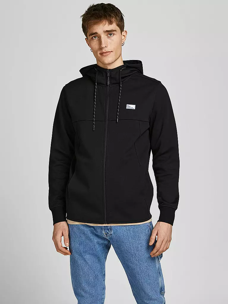 JACK & JONES | Sweatjacke JCOAIR | schwarz