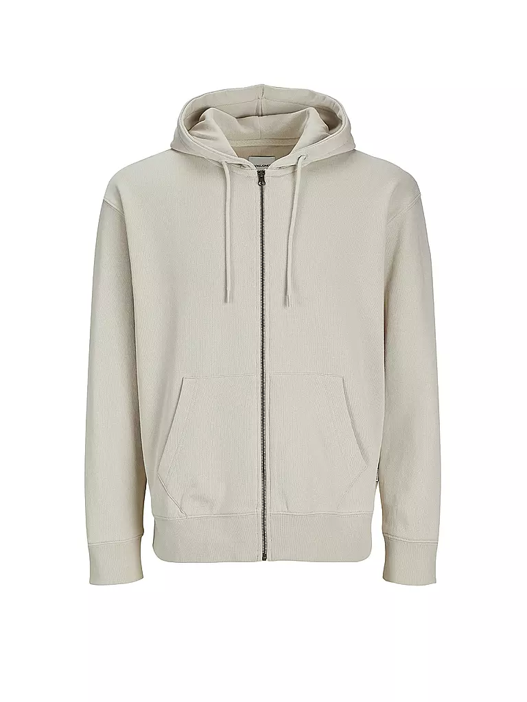 JACK & JONES | Sweatjacke JJECHARGE | beige