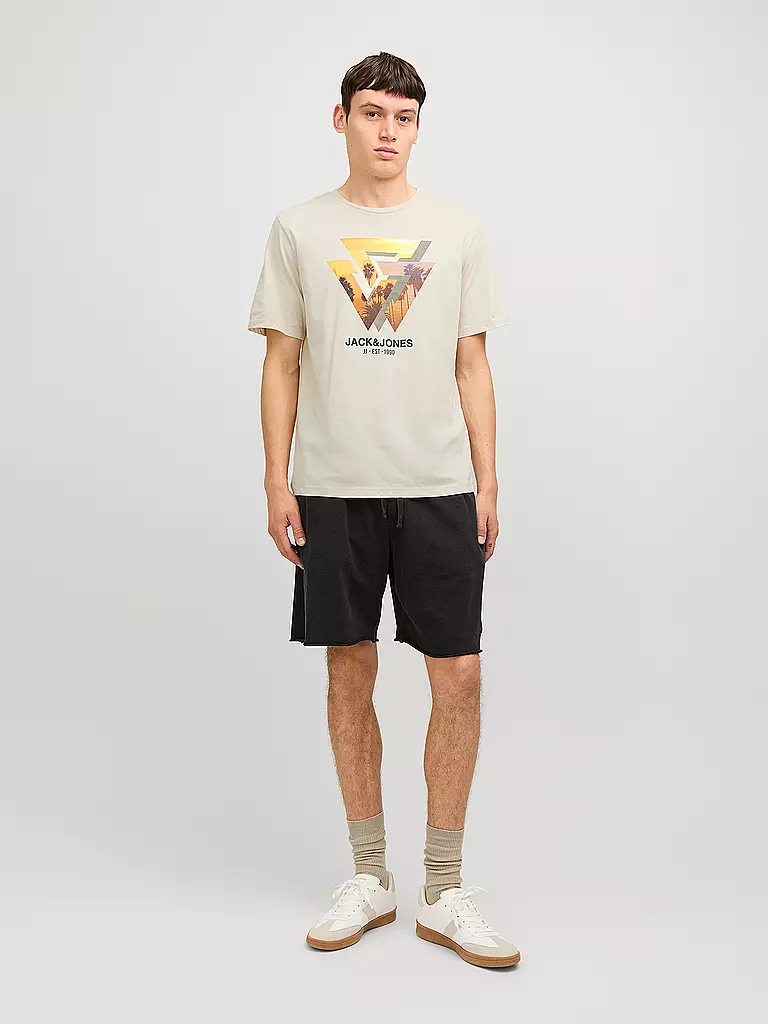 JACK & JONES | T-Shirt JJCELLOX | beige