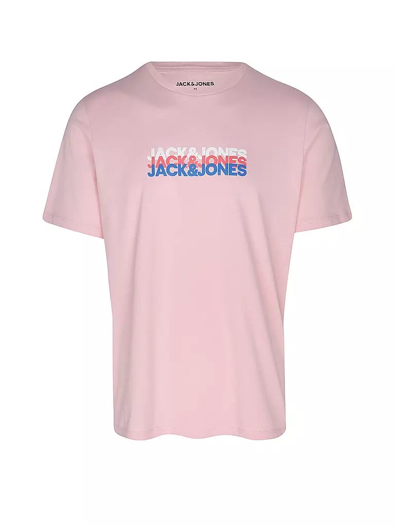 JACK & JONES | T-Shirt JJCYBER | rosa