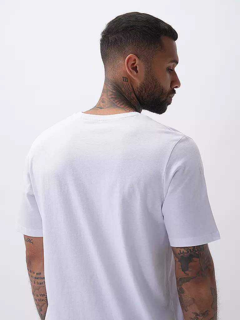 JACK & JONES | T-Shirt JJCYBER | weiss