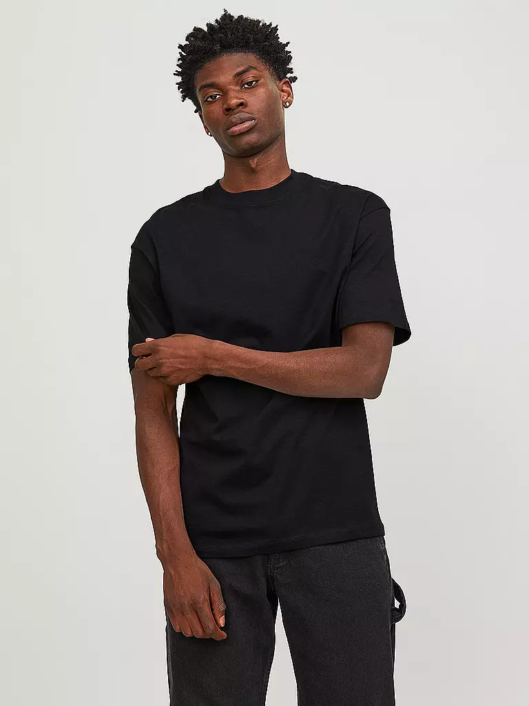 JACK & JONES | T-Shirt JJEBRADLEY | schwarz