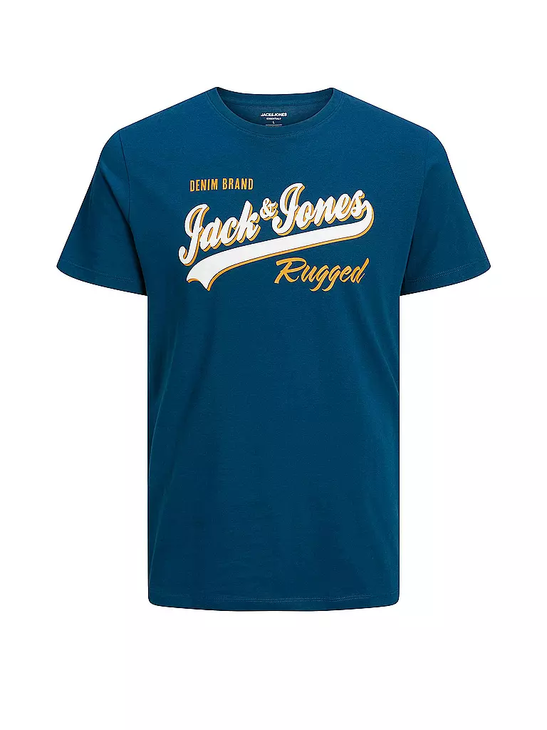 JACK & JONES | T-Shirt JJELOGO | petrol