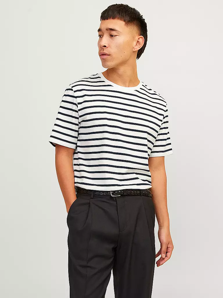 JACK & JONES | T-Shirt JJEORGANIC | weiss