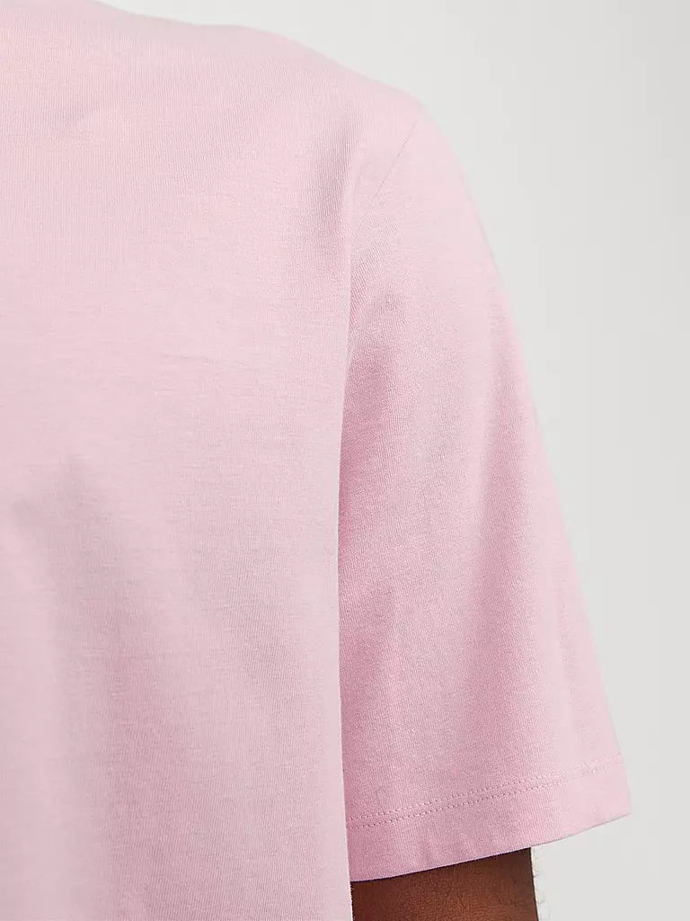 JACK & JONES | T-Shirt JJEORGANIC | rosa