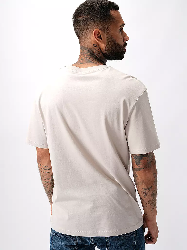 JACK & JONES | T-Shirt JJESTAR | beige