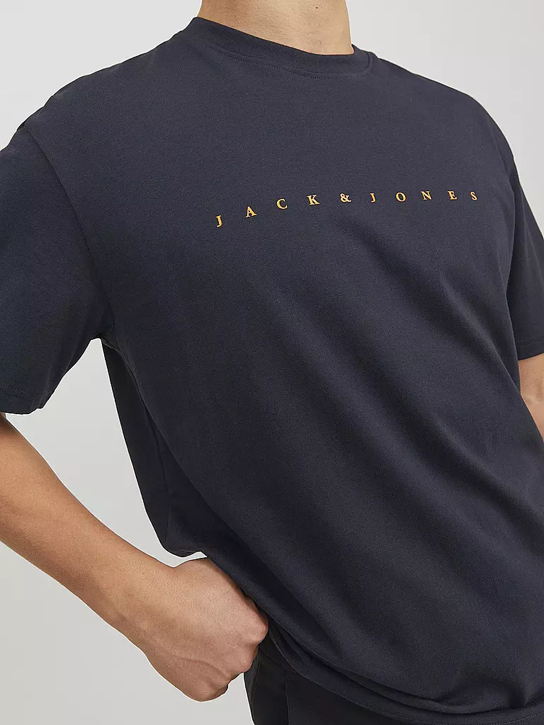 JACK & JONES | T-Shirt JJESTAR | dunkelblau