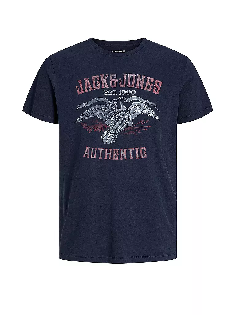 JACK & JONES | T-Shirt JJFONNE | dunkelblau