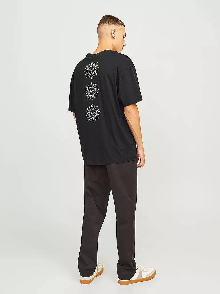 JACK & JONES | T-Shirt JJMYSTIC | schwarz