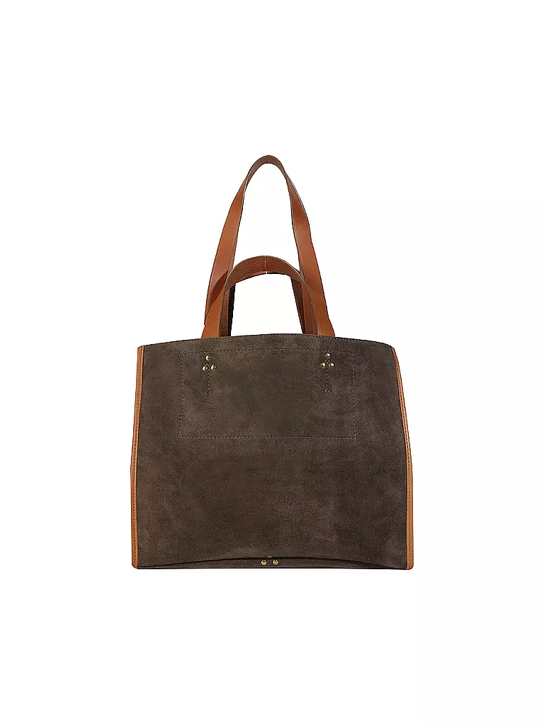 JEROME DREYFUSS | Ledertasche - Shopper LEON M | orange