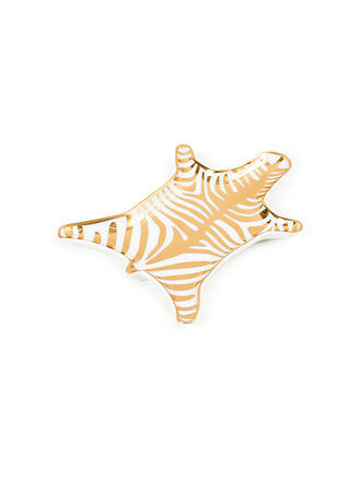 JONATHAN ADLER | Schale ZEBRA 15x11cm Gold