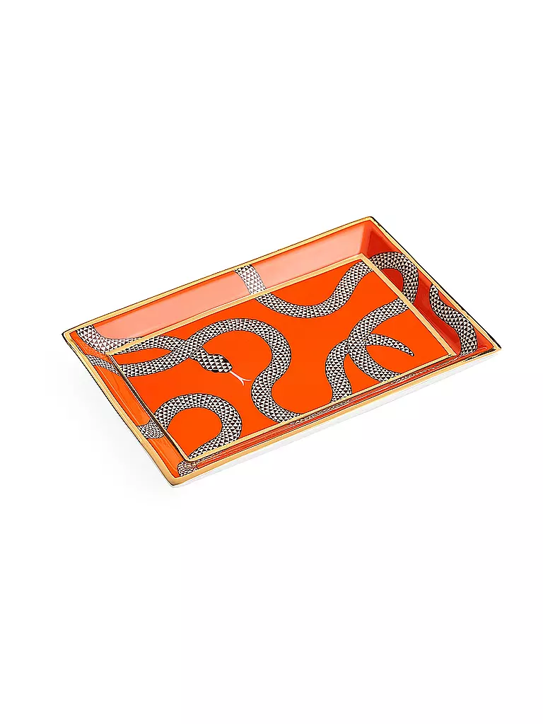 JONATHAN ADLER | Schale Rechteckig 17,7x12cm EDEN Orange | orange