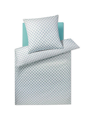 JOOP | Satin Bettwäsche 200x200cm CORNFLOWER GLEAM Aqua 