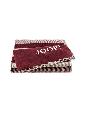 JOOP | Wohndecke SHUTTER 150x200cm Rouge