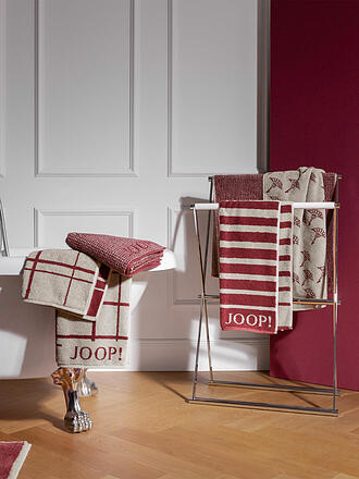 JOOP | Duschtuch SELECT ALLOVER 80x150cm Rouge