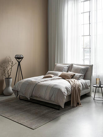 JOOP | Satin Bettwäsche LEO 70x90cm / 140x220cm Sand