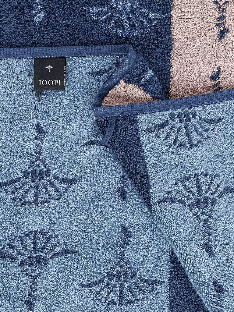 JOOP | Duschtuch 80x150cm DIVIDED CORNFLOWER Aqua | dunkelblau