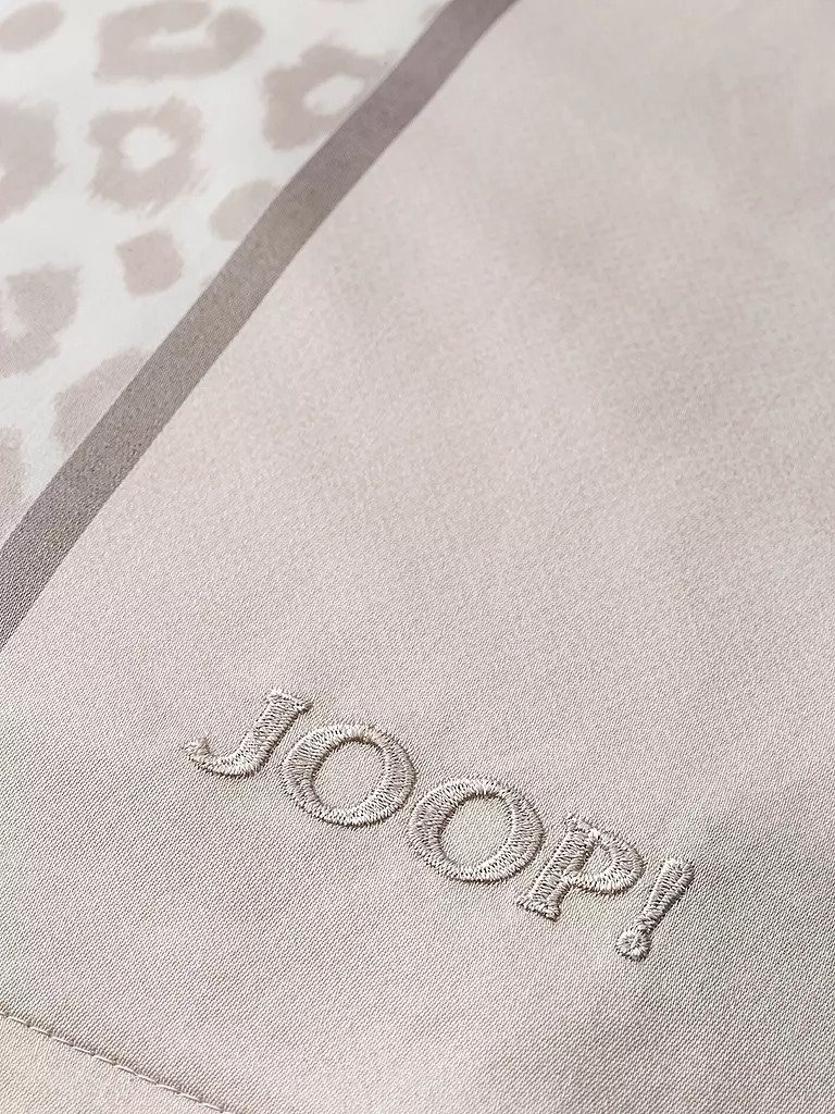 JOOP | Satin Bettwäsche LEO 70x90cm / 140x220cm Sand | beige