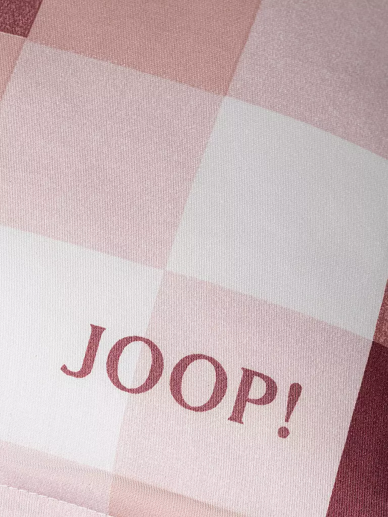 JOOP | Satin Bettwäsche MESH 2x 70x90cm/2000x200cm Blush | koralle