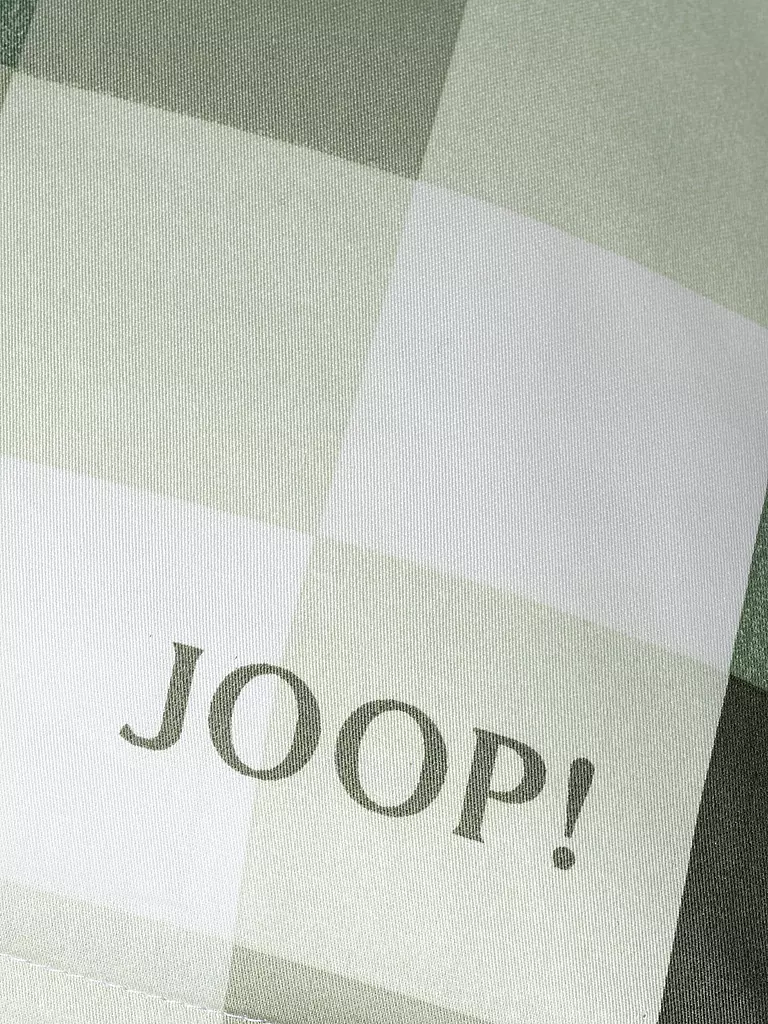 JOOP | Satin Bettwäsche MESH 2x 70x90cm/2000x200cm Sage | koralle