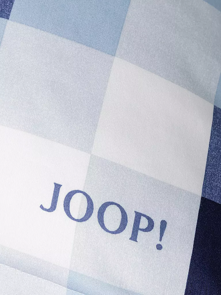 JOOP | Satin Bettwäsche MESH 70x90cm/140x220cm Sky | hellgrün