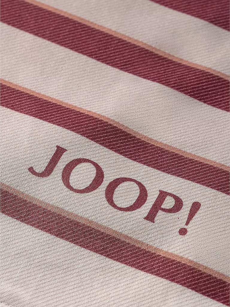 JOOP | Satin Bettwäsche SHUTTER 70x90cm/140x220cm Rouge | dunkelrot