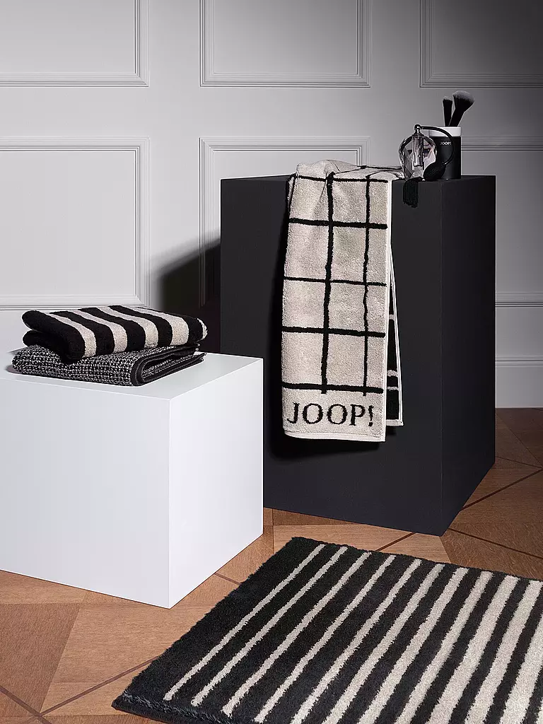 JOOP | Waschhandschuh SELECT LAYER 16x22cm Ebony | grau