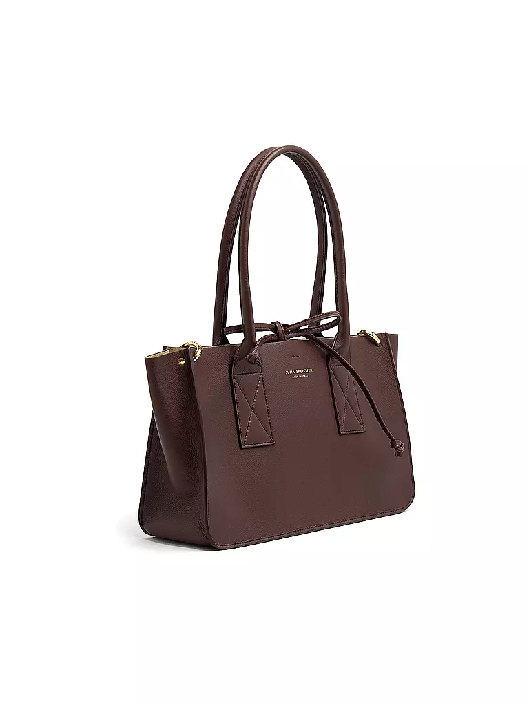 JULIA SKERGETH | Ledertasche - Shopper Medium | dunkelrot