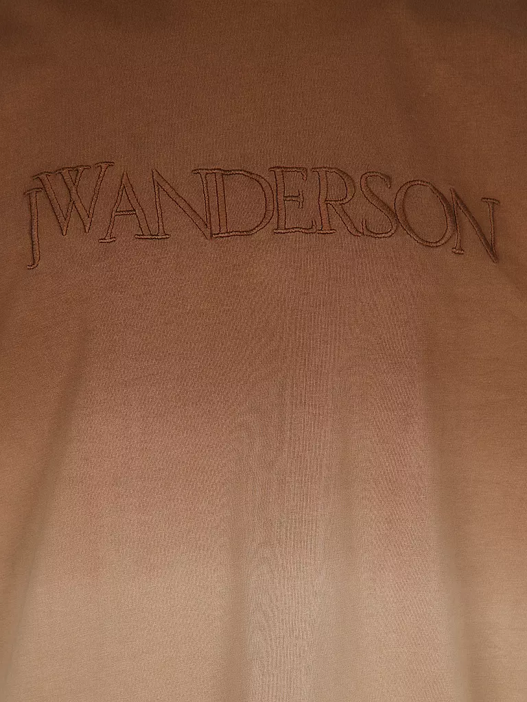 JW ANDERSON | T-Shirt LOGO GRADIENT TEE | hellgrau