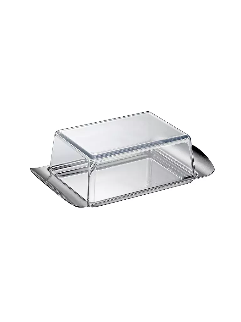 KÜCHENPROFI | Butterdose COMPACT Edelstahl / Kst | silber