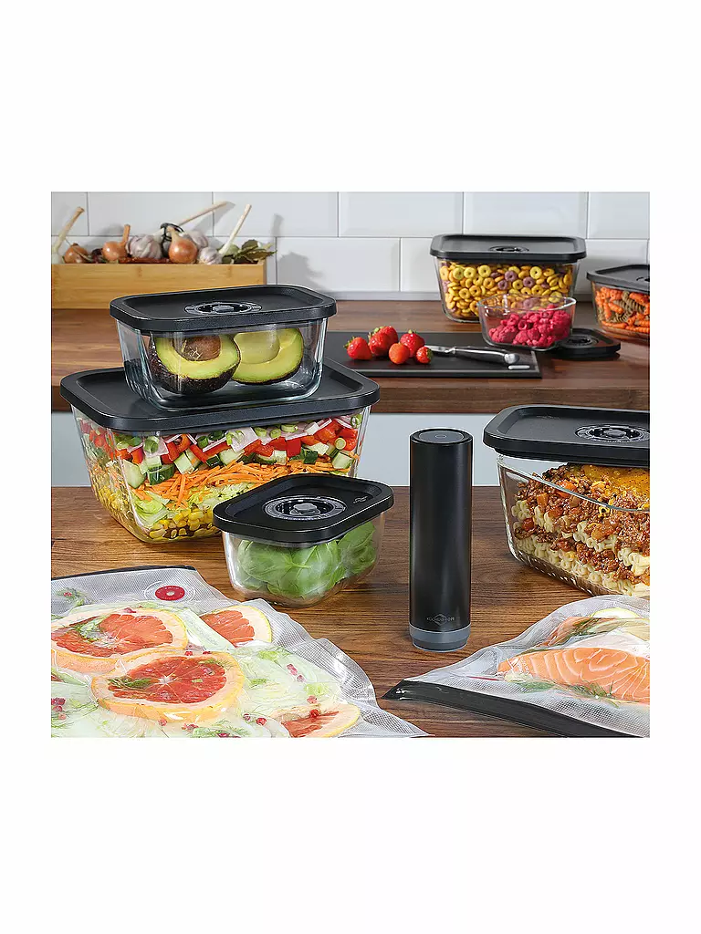 KÜCHENPROFI | Vakuumbox EASYFRESH S 0,5L  | schwarz