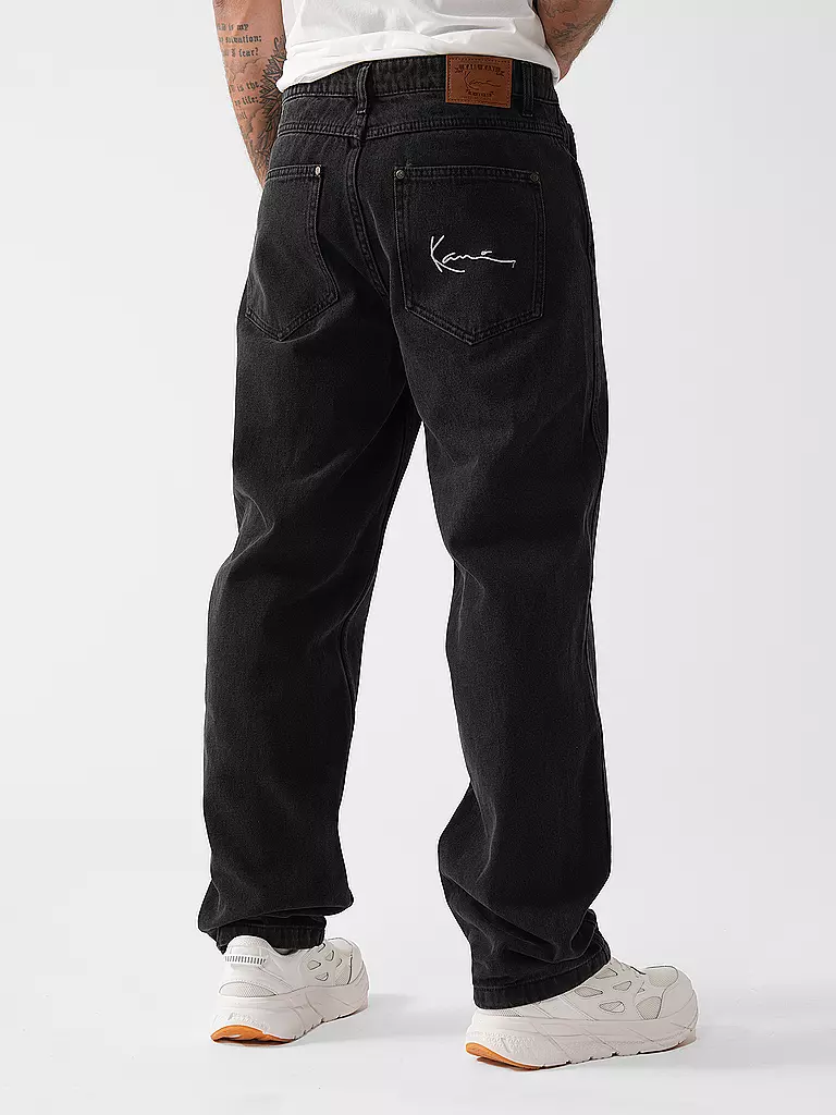 KARL KANI | Jeans Baggy Fit | schwarz