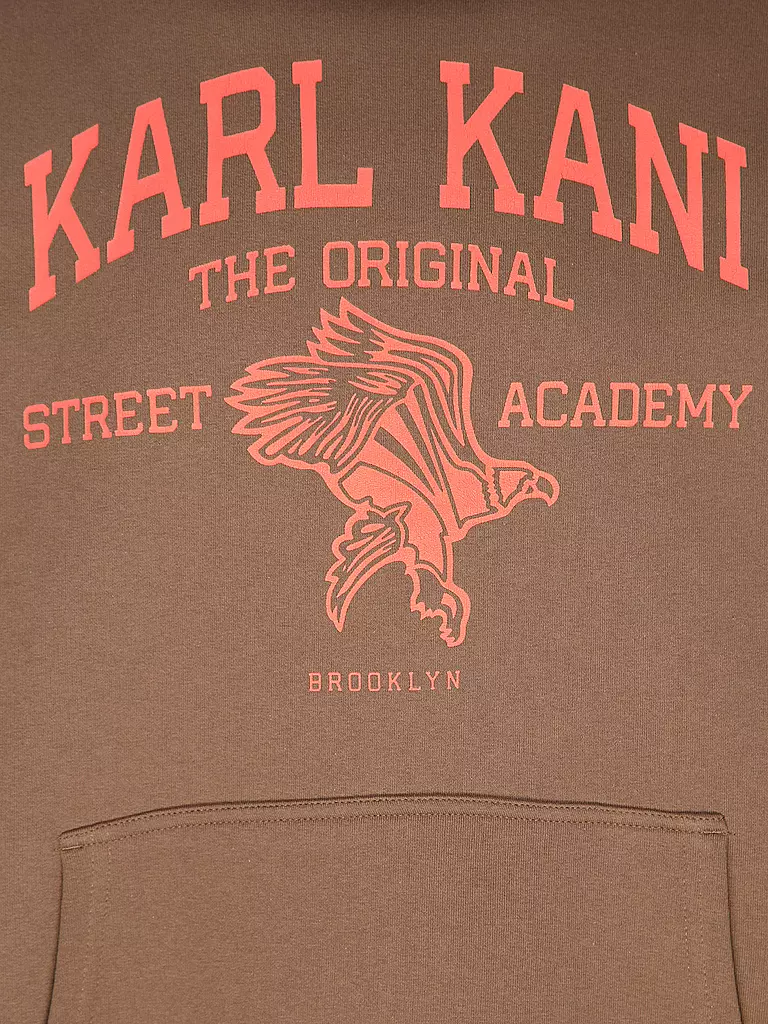 KARL KANI | Kapuzensweater - Hoodie  | braun