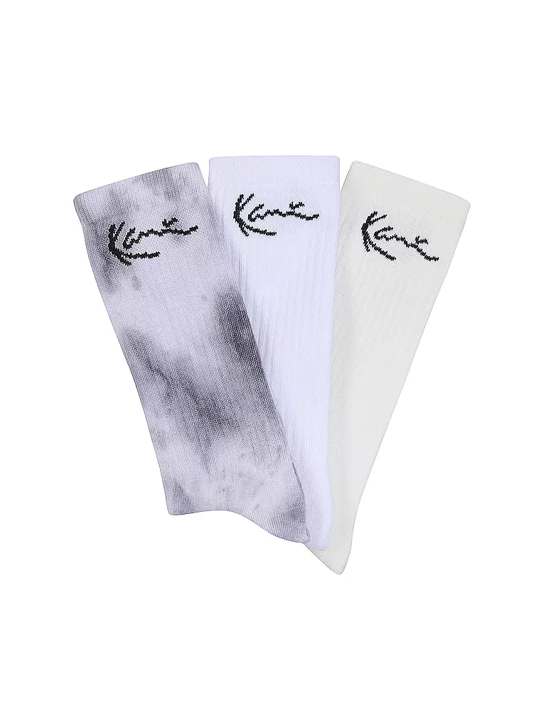 KARL KANI | Socken 3er Pkg. weiss | weiss