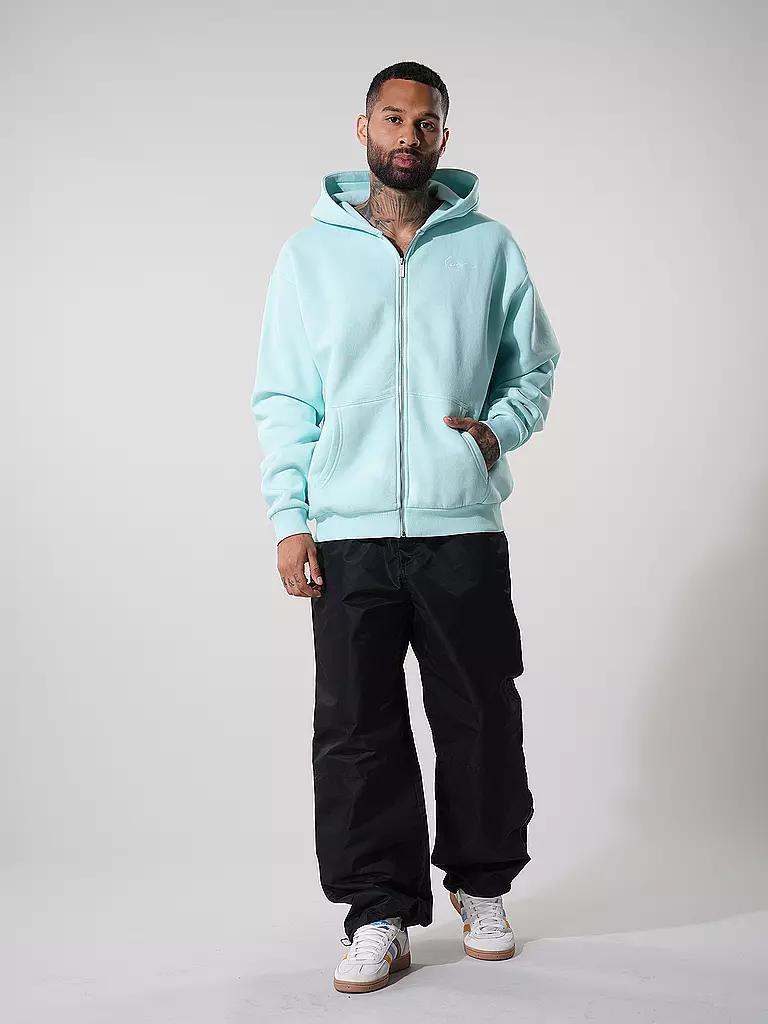 KARL KANI | Sweatjacke | hellblau