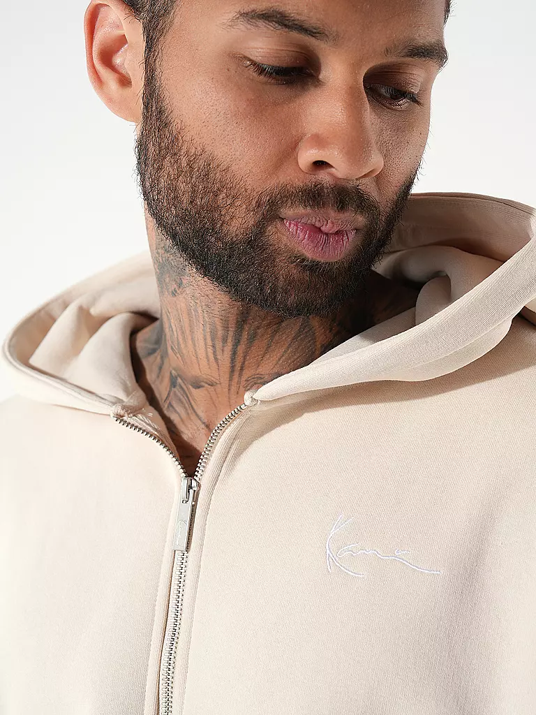 KARL KANI | Sweatjacke | beige