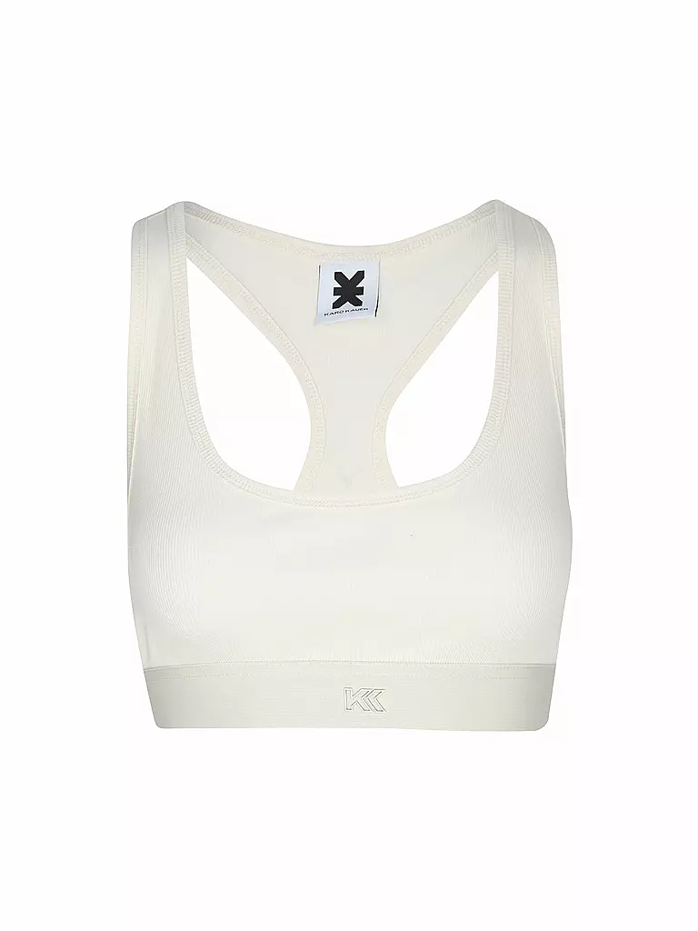 KARO KAUER | Bralette offwhite | weiss