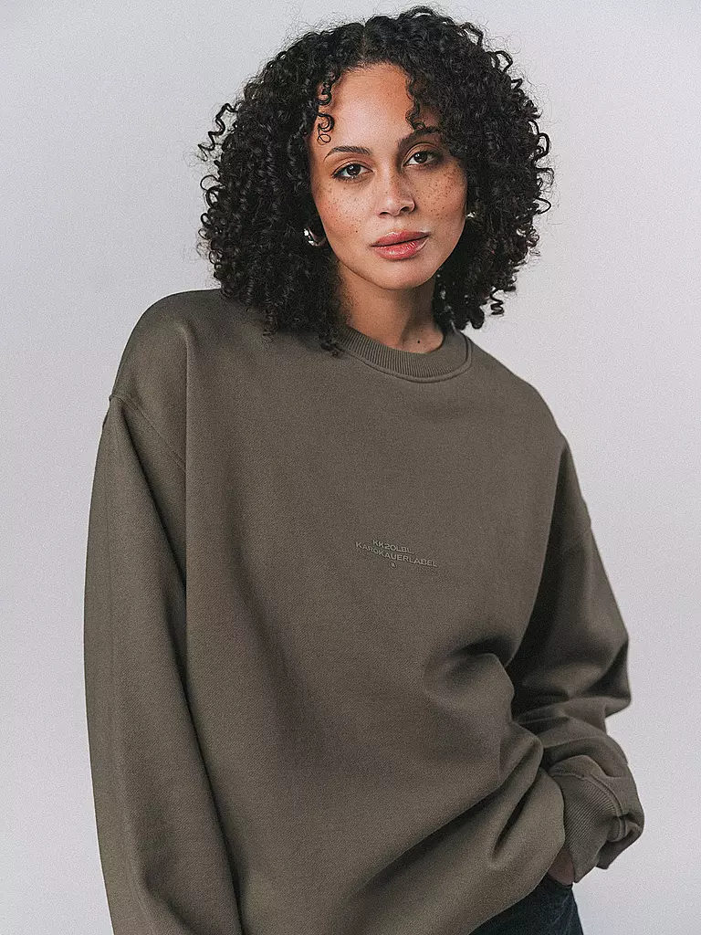 KARO KAUER | Sweater | olive