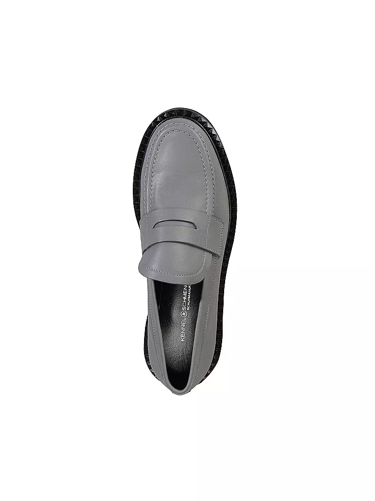 KENNEL & SCHMENGER | Loafer ALEA SILKY CALF | grau