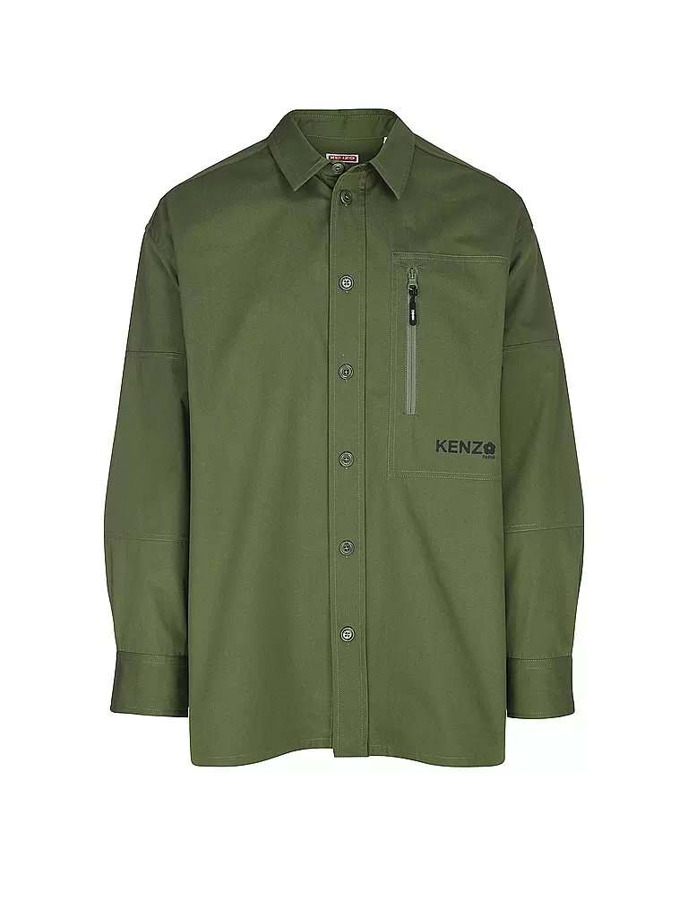 KENZO | Overshirt  | olive