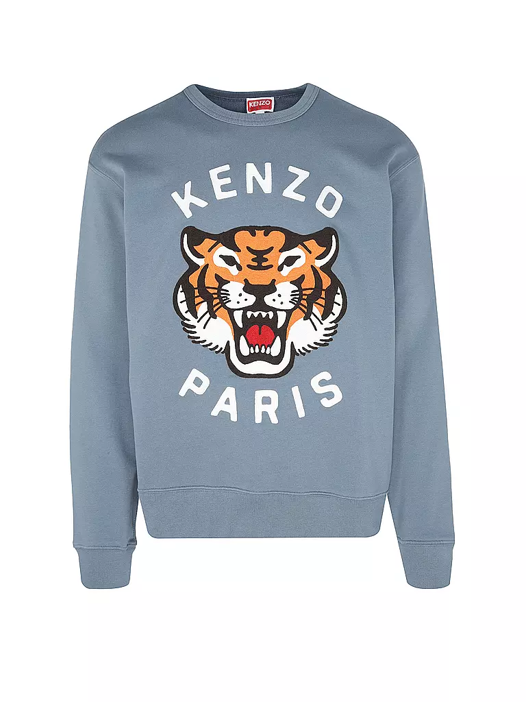 KENZO | Sweater LUCKY TIGER | blau