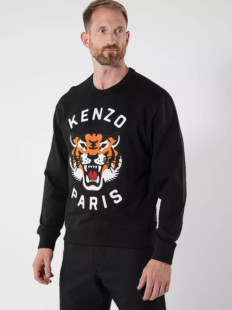 KENZO | Sweater LUCKY TIGER | blau