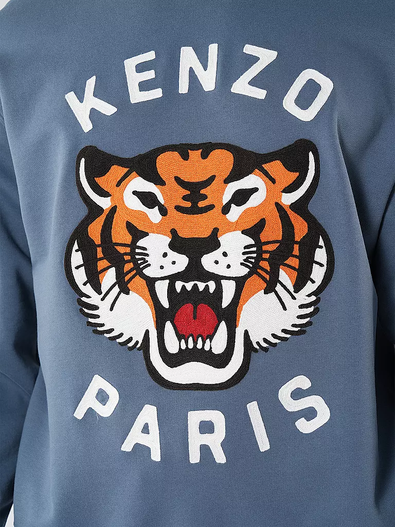 KENZO | Sweater LUCKY TIGER | blau