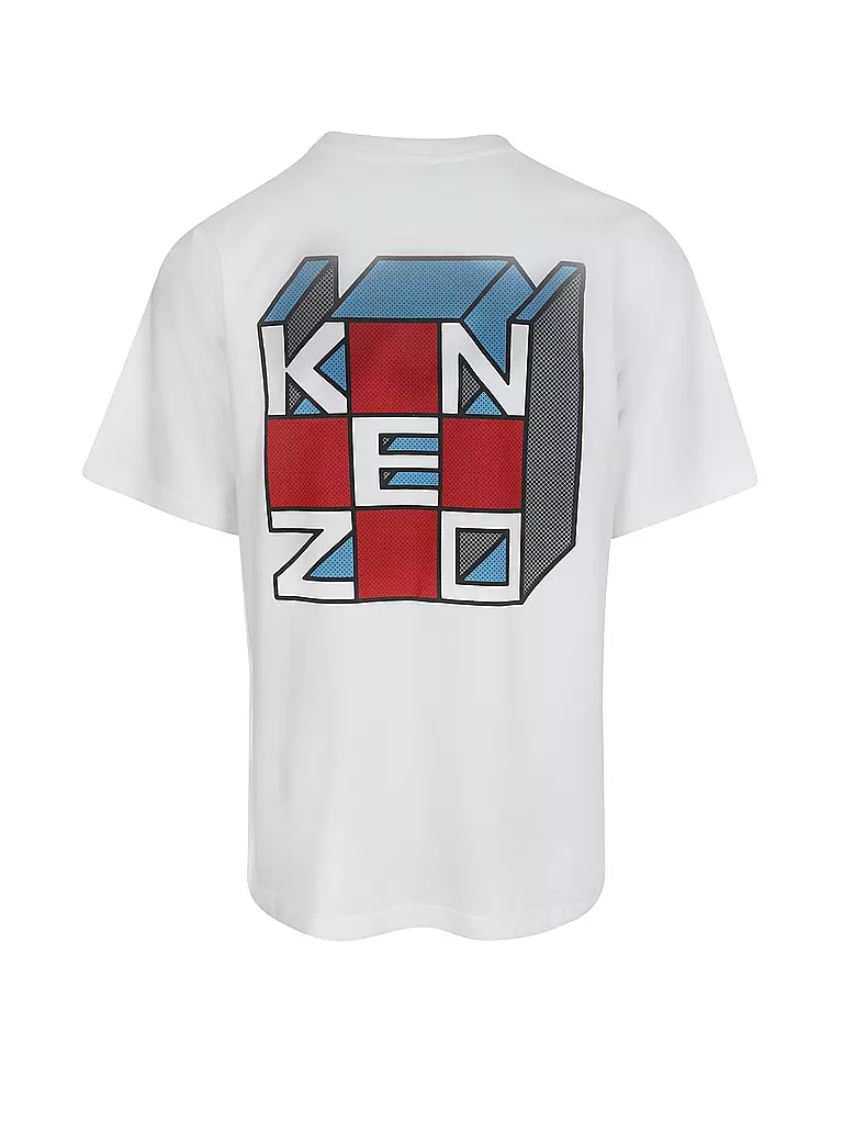 KENZO | T-Shirt KUBE | weiss