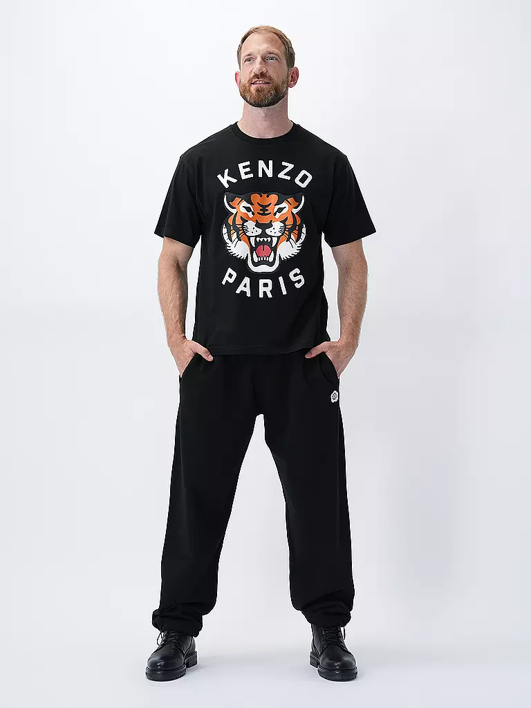 KENZO | T-Shirt LUCKY TIGER | schwarz