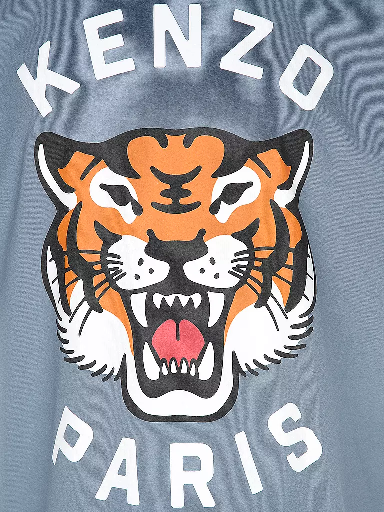 KENZO | T-Shirt LUCKY TIGER | hellblau