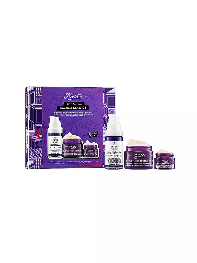 KIEHL'S | Geschenkset - Ultimate AntiAging Essentials 30ml / 50ml / 14ml | keine Farbe